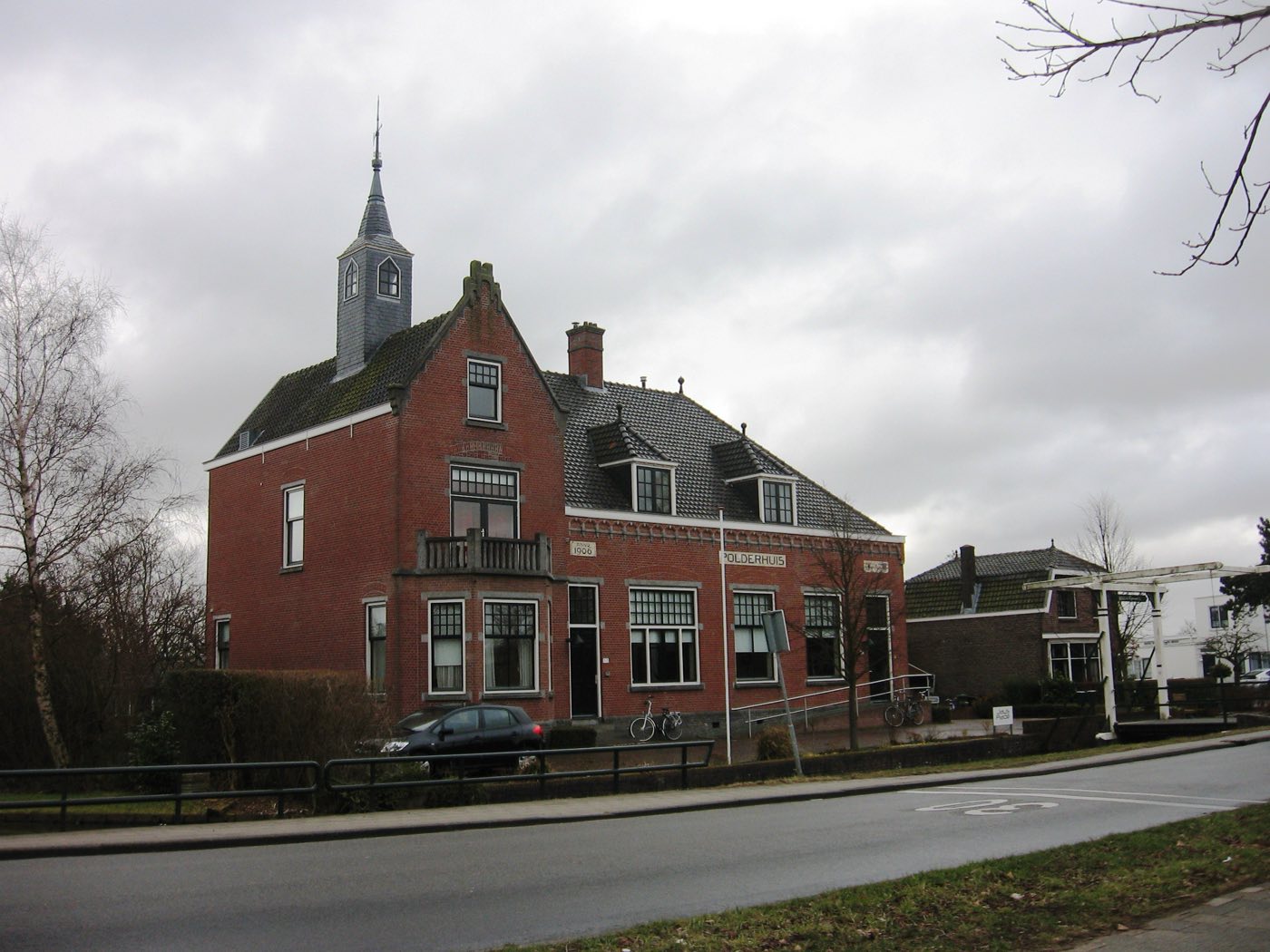 Polderhuis à Bergschenhoek — souvenir de la gestion de l'eau qui a façonné le village pendant des siècles