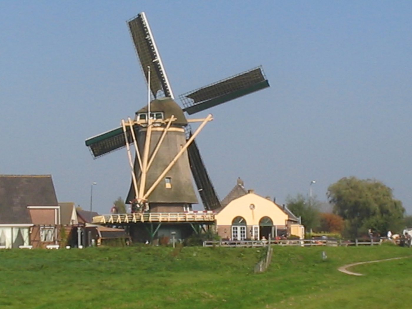 Molen Windlust à Nootdorp, bâti en 1781