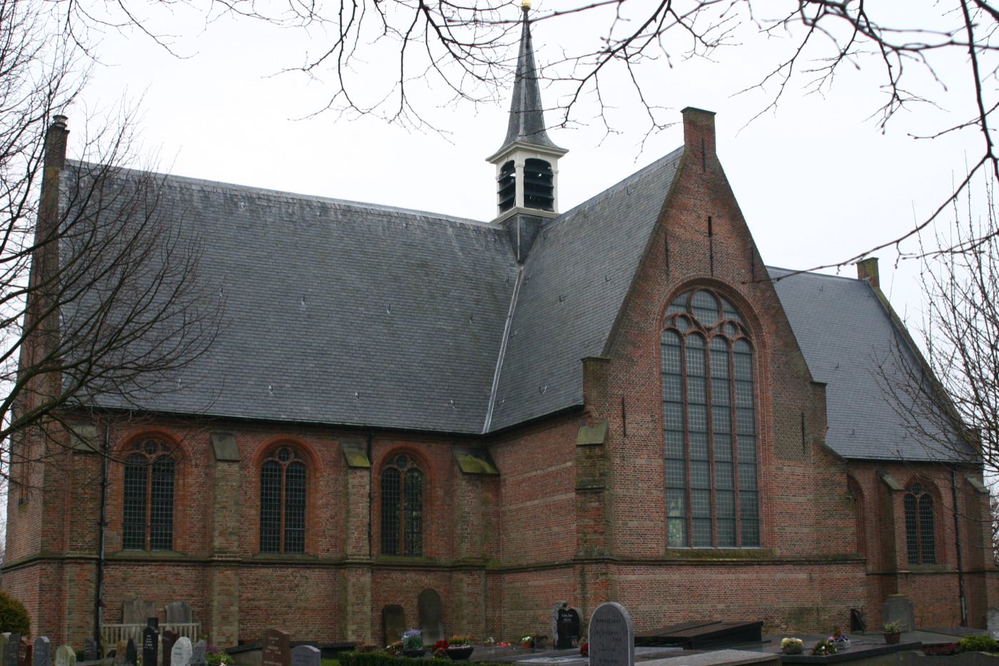 Groene Kerkje à Oegstgeest, héritier juridique de l'église selon la tradition fondée par Willibrord vers 740